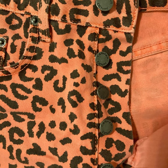 🔥 Carmar Jaguar Leopard Print Shorts - Picture 9 of 9